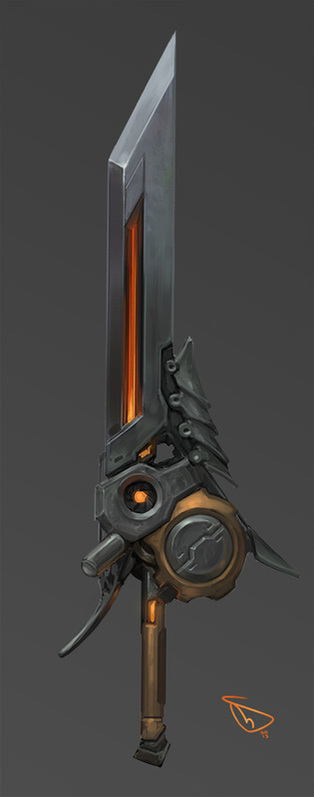 Sword Concept by Max Davenport